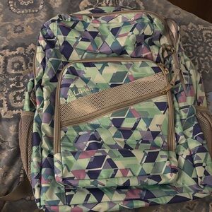 LL Bean Geometric Backpack